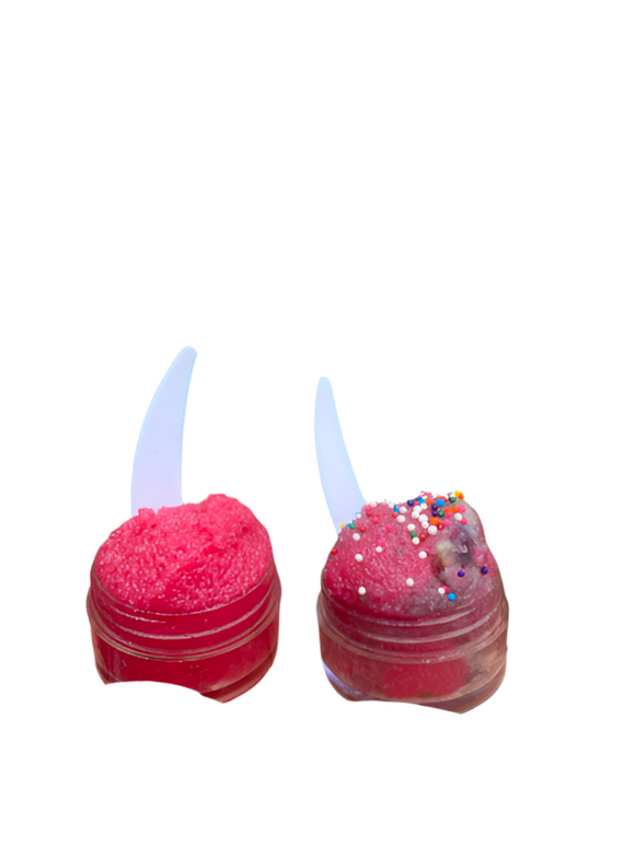 Luxurious candy shop lip scrub