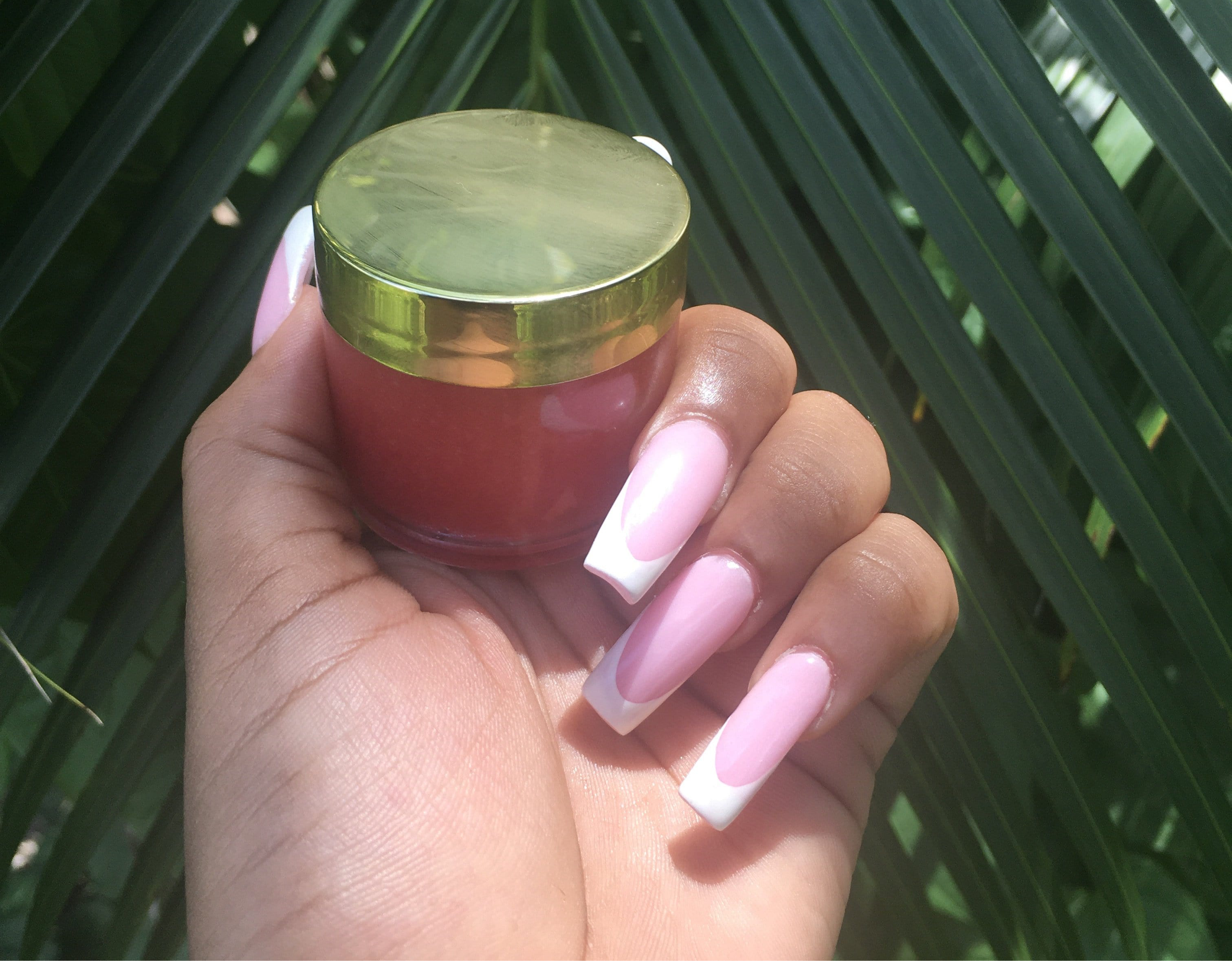 Tropical strawberry breeze lip scrub