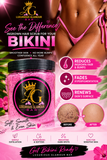 Luxurious pink berry intimate scrub